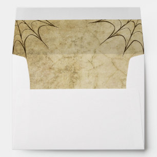 Enveloppe de faire-part de mariage de Halloween