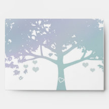 Enveloppe de Faire-part de mariage de la monnaie d