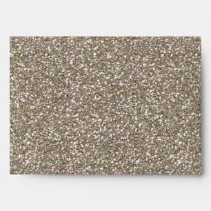Enveloppe de fête d'invitation de glamour de paill