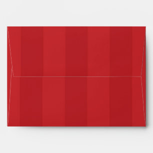 Enveloppe de fête d'invitation de Noël à rayures r