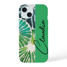 Enveloppe de Fresh Green iPhone avec des pilules