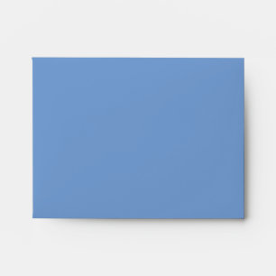 enveloppe de la carte de imaginaire pivotée bleue