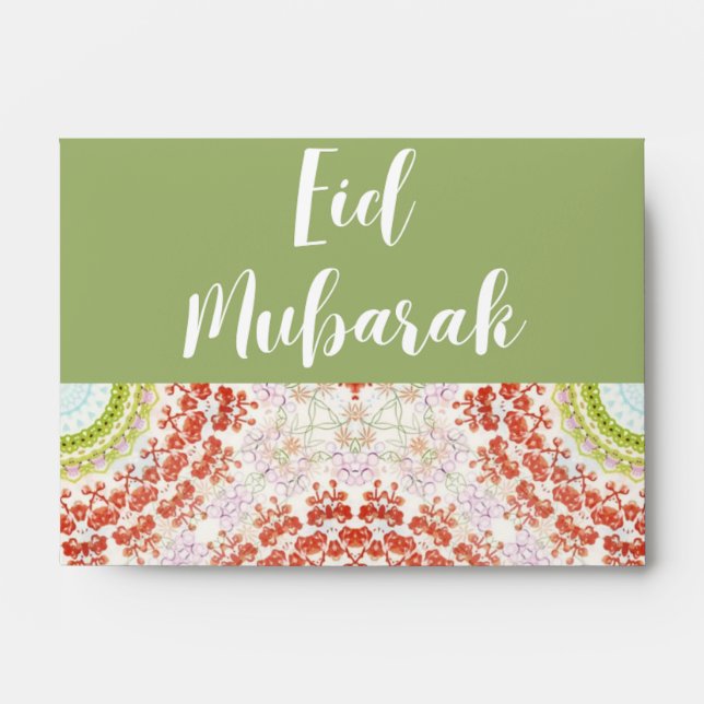 Enveloppe de l'Aïd Moubarak pour Eidi / Cadeau mon (Devant)