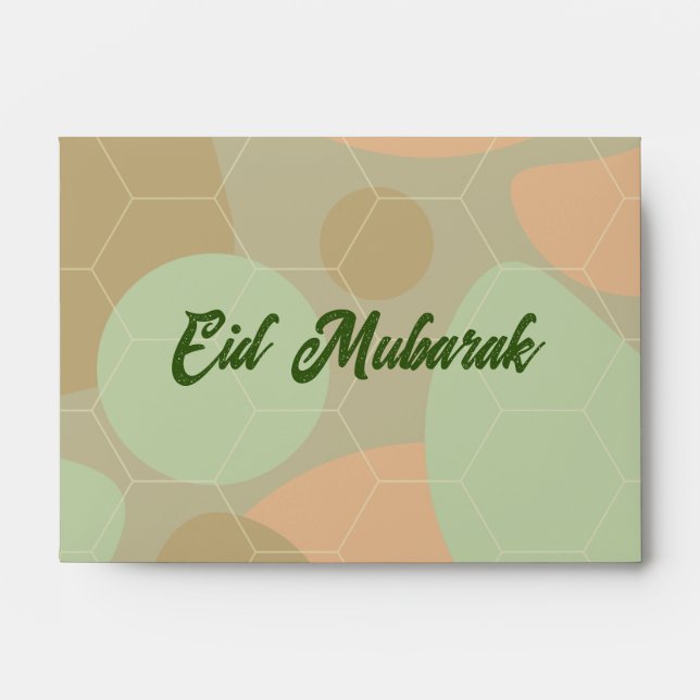 Enveloppe de l'Aïd Moubarak pour Eidi / Cadeau mon (Devant)