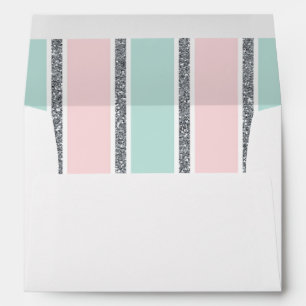 Enveloppe de l'baby shower de filles d'hiver 5x7