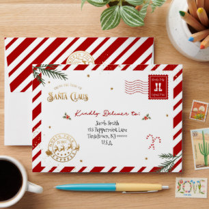 Enveloppe de lettre du Pôle Nord