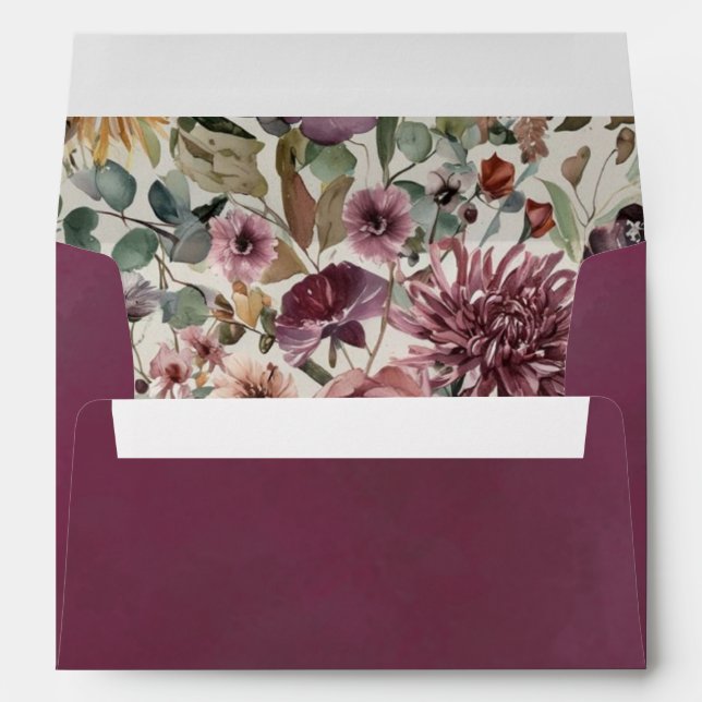 Enveloppe de mariage (Dos (Bas))