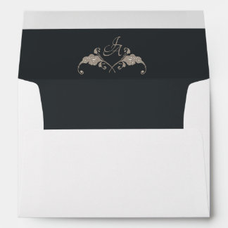 Enveloppe de mariage baroque de luxe