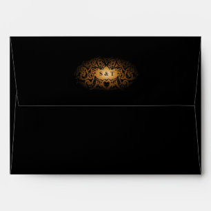 Enveloppe de Mariage de correspondance d'Halloween