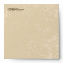 Enveloppe de mariage de vignoble (texture parchemi