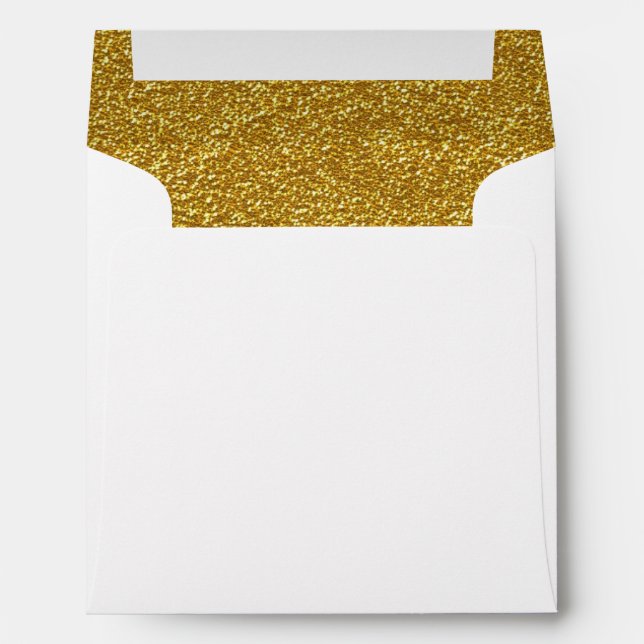 Enveloppe de mariage personnalisée liée à la Parti (Dos (Bas))