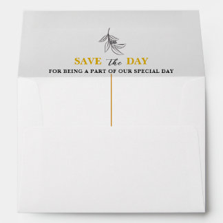 Enveloppe de mariage 'Save the Date'
