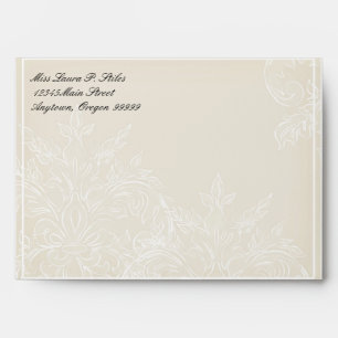 Enveloppe de mise en correspondance de Mariage Hyd