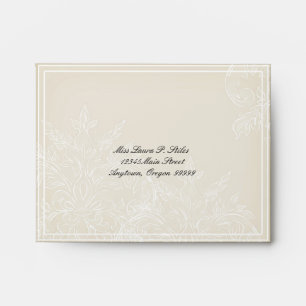 Enveloppe de mise en correspondance de Mariage Hyd