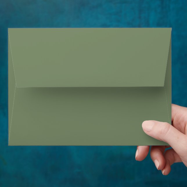 Enveloppe de mise en correspondance élégante et ve (Hand)