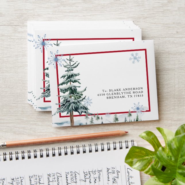 enveloppe de Noël (Stacked)