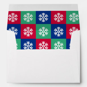 Enveloppe De Noël Joyeuse Et Lumineuse