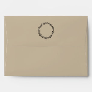 Enveloppe de papier à lettres Mariage correspondan