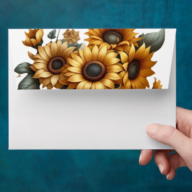 Enveloppe de patch de tournesol (Hand)