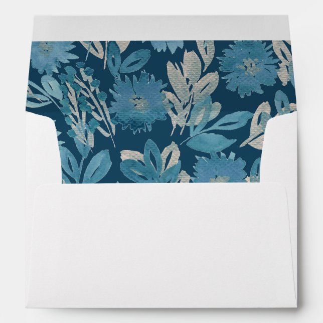 Enveloppe de peinture à l'aquarelle (Dos (Bas))