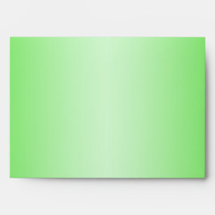 Enveloppe de points Polka Noir et Lime pour des ta