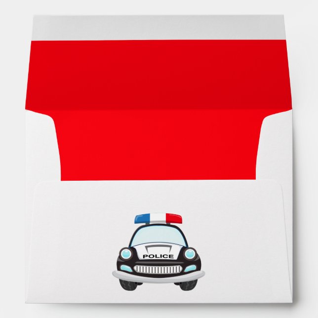 Enveloppe de police (Dos (Bas))