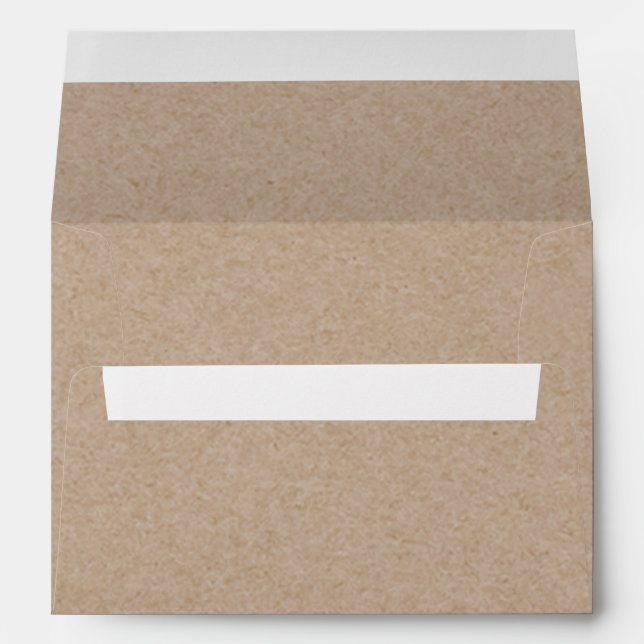 Enveloppe de regard de papier d'emballage (Dos (Bas))
