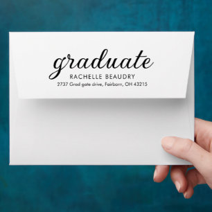Enveloppe de remise des diplômes de calligraphie s