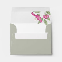 Enveloppe de retour Azalea R.S.V.P.