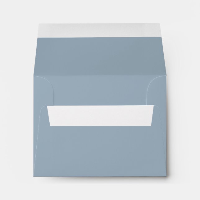 Enveloppe de retour Dusty Blue R.S.V.P. (Dos (Bas))