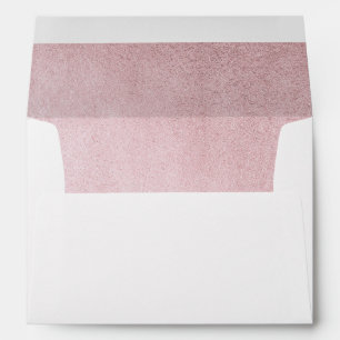 Enveloppe de robe à paillettes rose argenté en dia