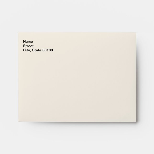 Enveloppe de RSVP (Devant)