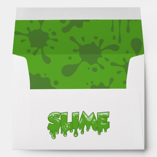 Enveloppe de slime vert (Dos (Bas))