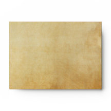 Enveloppe de style vintage avec design vert