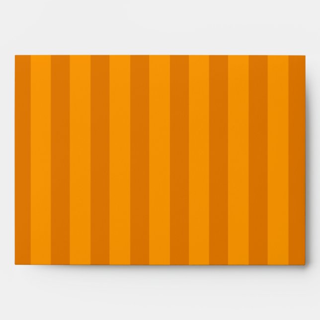 ENVELOPPE DE TAILLE DE LA CARTE D'ORANGE (Devant)