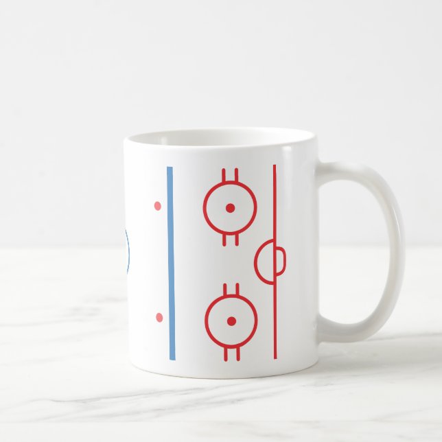 Enveloppe de tasse de piste d'hockey (Droite)