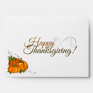 Enveloppe de thanksgiving