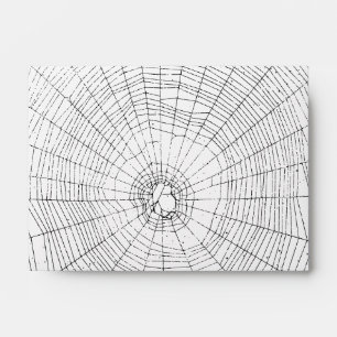 Enveloppe de toile d'araignée de Halloween