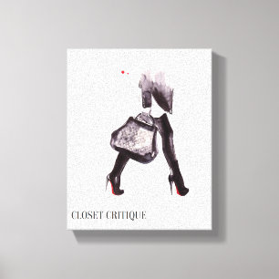 ENVELOPPE DE TOILE DE CRITIQUE DE CABINET