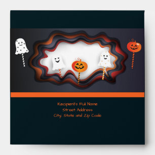 Enveloppe De tour de partie de Halloween fonte d'amusement