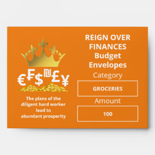 Enveloppe de trésorerie du budget chrétien ORANGE