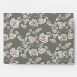 Enveloppe de Vigne Rose Poussiéreuse