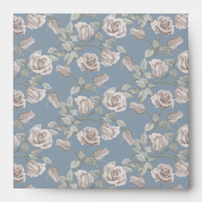 Enveloppe de Vigne Rose Poussiéreuse (Devant)