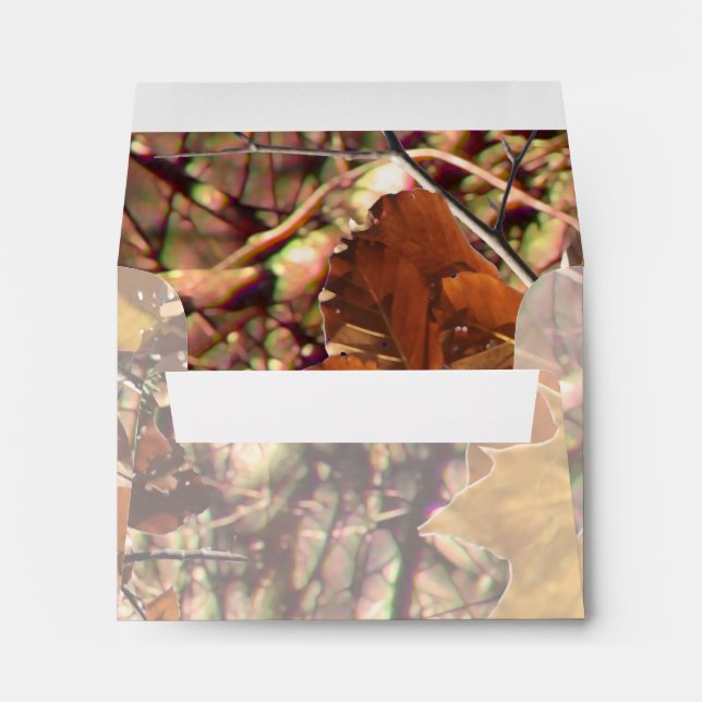 Enveloppe Décor de peinture de camouflage du chasseur (Dos (Bas))