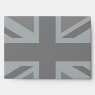 Enveloppe Décor design pour drapeau Union Jack noir