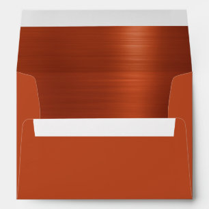 Enveloppe Dégradé Terracotta Shimmer