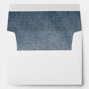 Enveloppe Denim   Jeans à l'intérieur   Pays rustique
