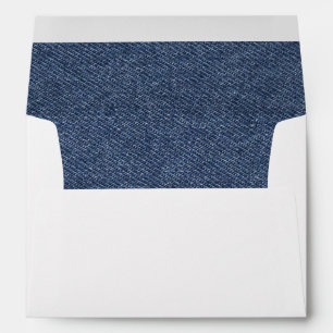 Enveloppe Denim Look