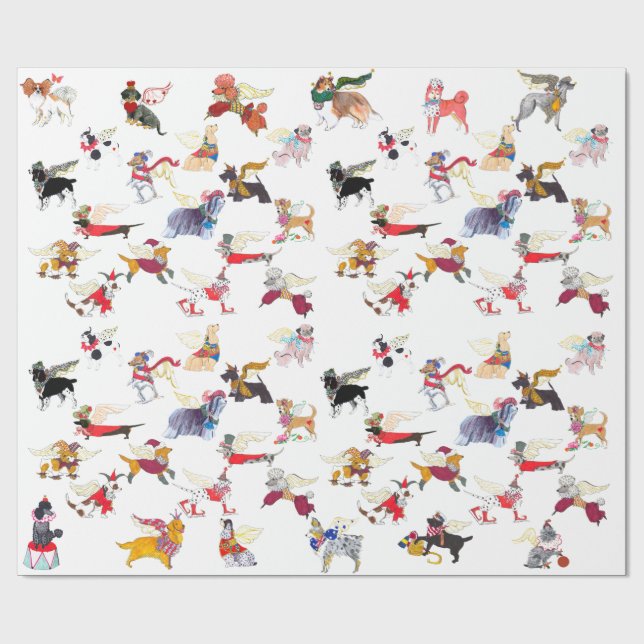 Enveloppe des anges de Gulliver il ! Papier cadeau (Plat)