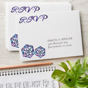 Enveloppe Dés RPG   Nebula Imaginaire Tabletop Gamer RSVP